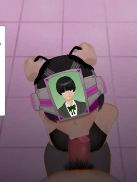 那个女孩的口交