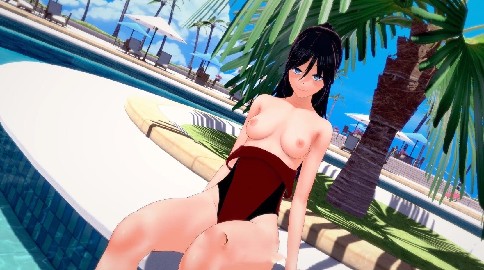 日系SLG/汉化/动态丨深红高中/Crimson High v0.39.1 【20241225】 游戏截图 1