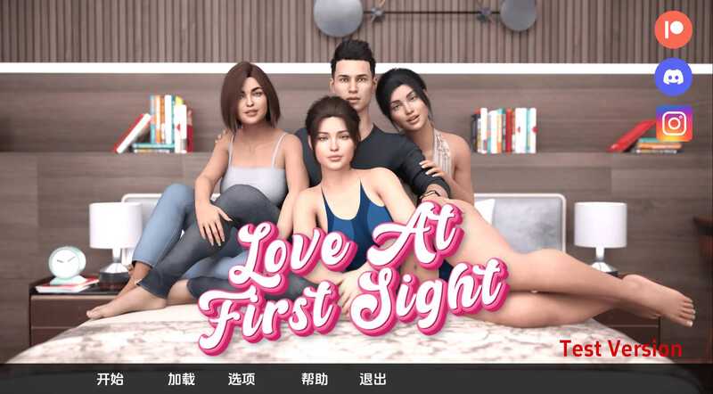 欧美SLG/汉化/动态丨一见钟情/Love at First Sight Ver0.1 【20241202】 游戏截图 2