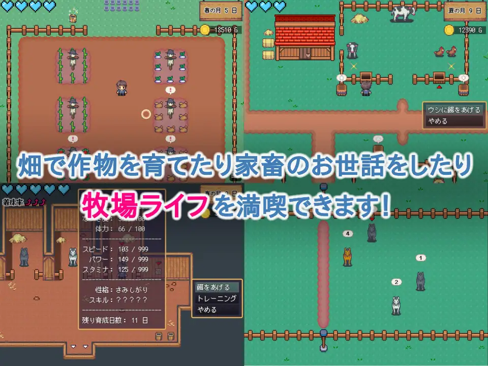 SLG/AI汉化丨 ハラマセノーカ～エルフハーレムと世界樹の牧場～ 精灵后宫与世界树的牧场～ Ver.1.0.1 【20241125】 游戏截图 2