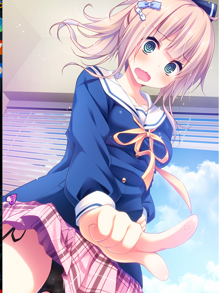 一如她的撒娇方式