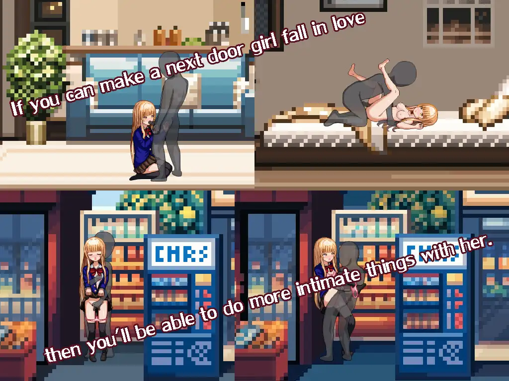 SLG/AI汉化丨 邻家堕天使 The Fallen Angel Next Door v2.3 【20241209】 游戏截图 2