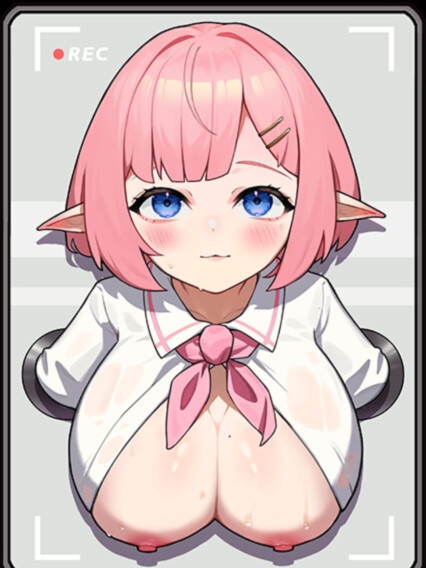 自动贩卖机的少女