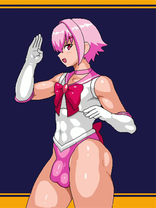 女怪人VS女装战士君2