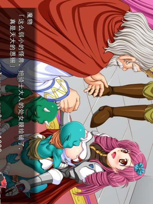 时间停止中被侵犯的女骑士