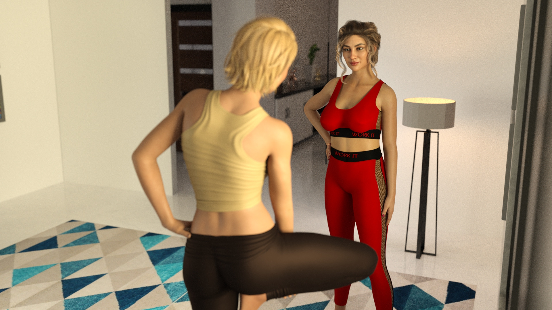 欧美SLG汉化 丨 她的欲望 Her Desire v0.8 【20230626】 游戏截图 4