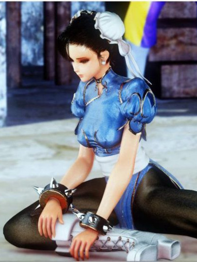 格斗娘春丽！无限制侵犯格斗！