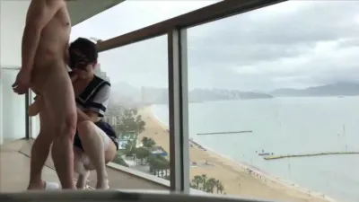 巨骚，带上海情妇三亚度假！