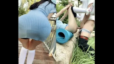 对话字幕版山上公园野战