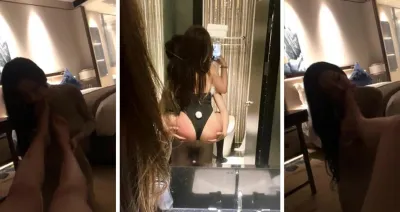 杭州极品露脸淫荡小网红！