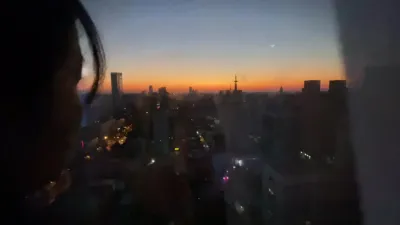 和00后 大战一整夜 快天亮的时候景色真美 景色配美人