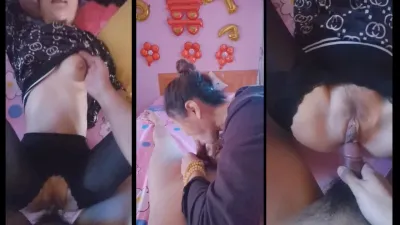 老阿姨带我上她儿媳的新婚床上玩刺激