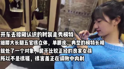 [付费] 开车接178大长腿时装模特到宾馆无套内【新款科技约炮神器到货看简阶】