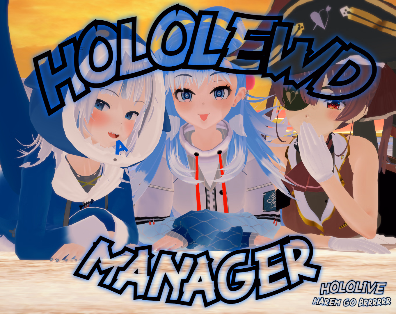 淫荡偶像经理人：异星转生（HoloLewd Manager）v3.1 + Christmas Special 精翻汉化