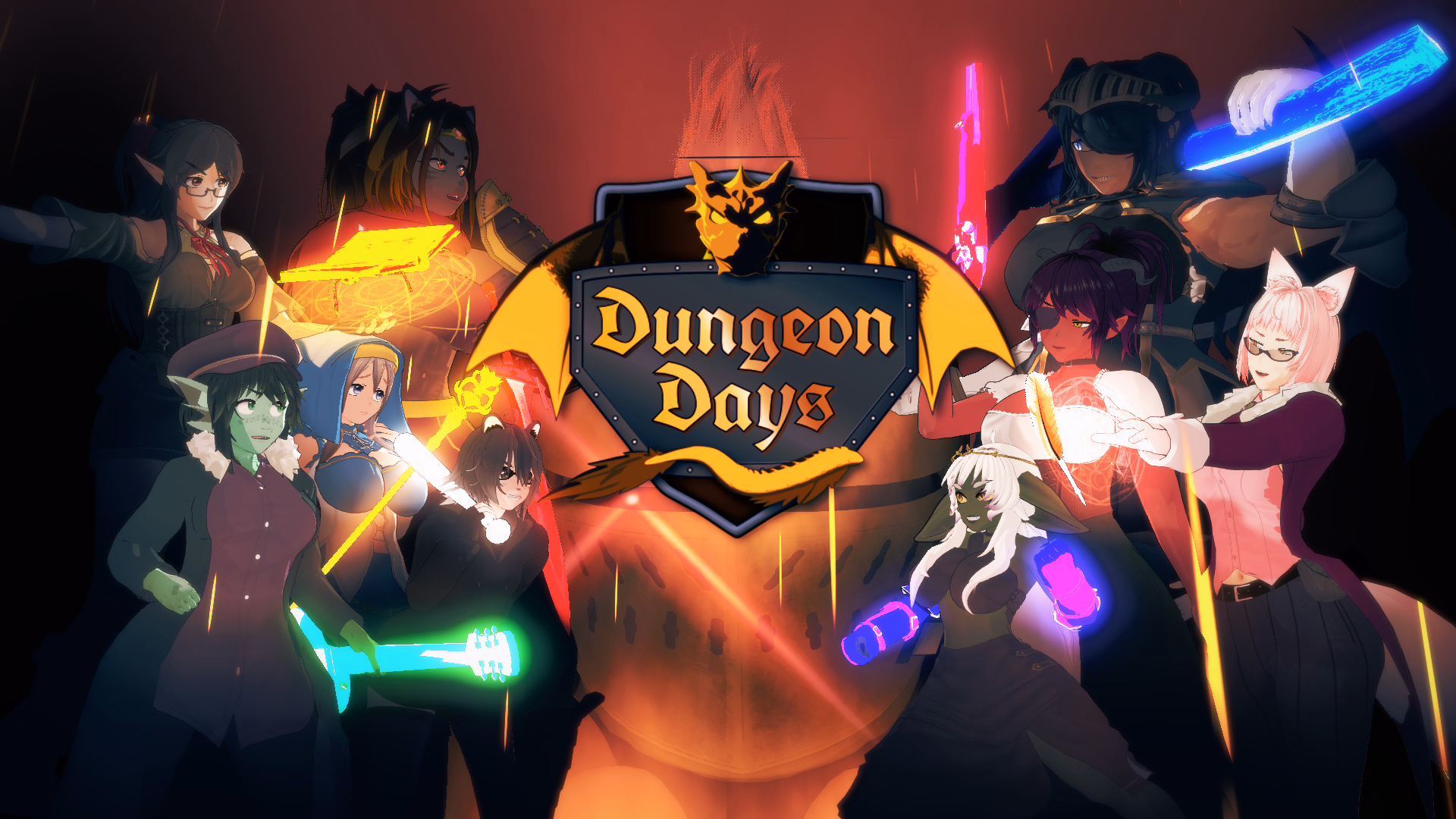 地牢日常：女冒险者的堕落（Dungeon Days）v0.09 精翻汉化