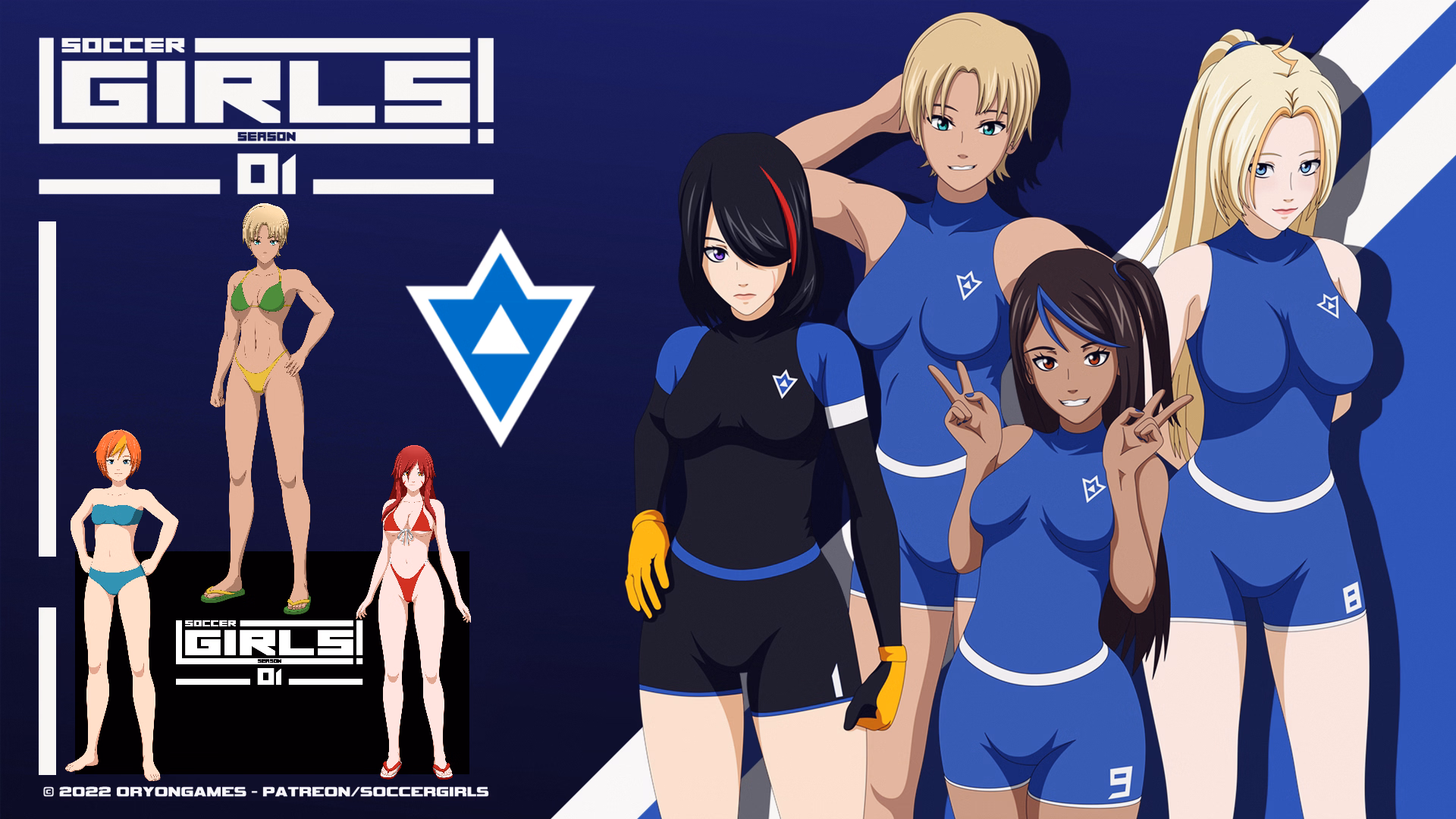 足球宝贝：绿茵场上的恋爱约会（Soccer Girls!）v0.0.2 精翻汉化