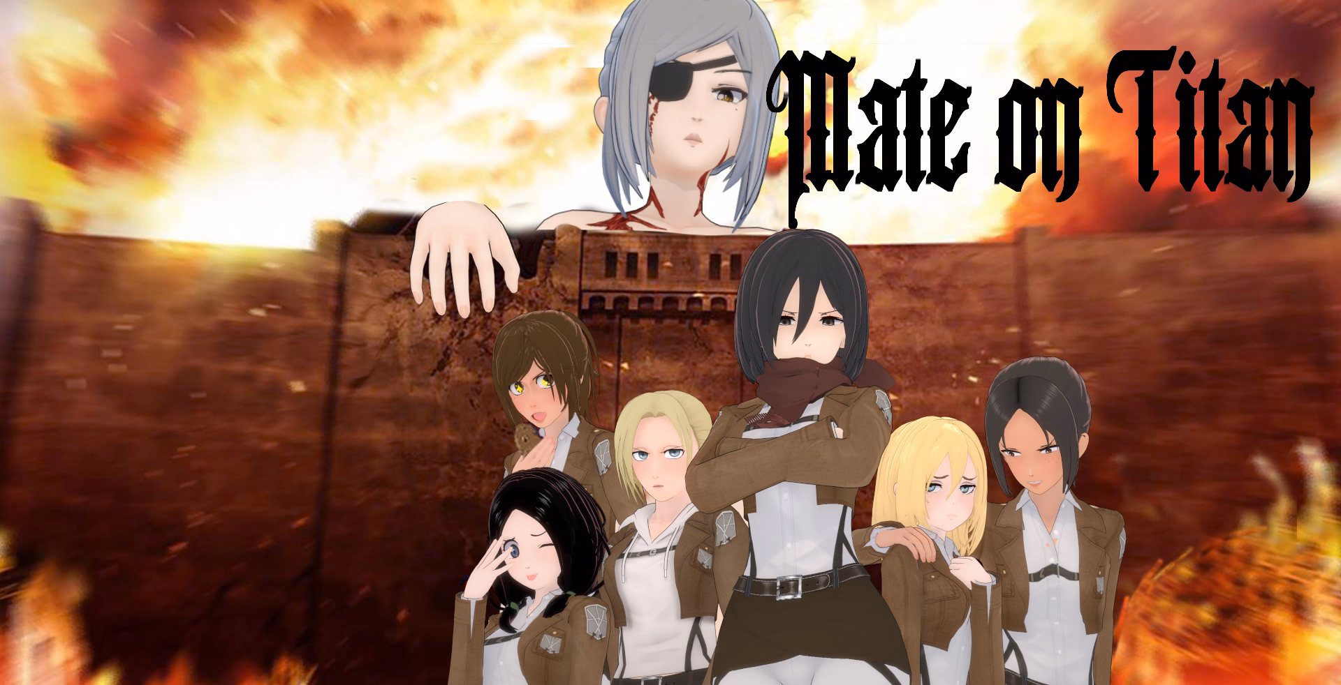 进击的配偶：穿越巨人世界的后宫拯救（Mate on Titan）v0.4.5.2 精翻汉化
