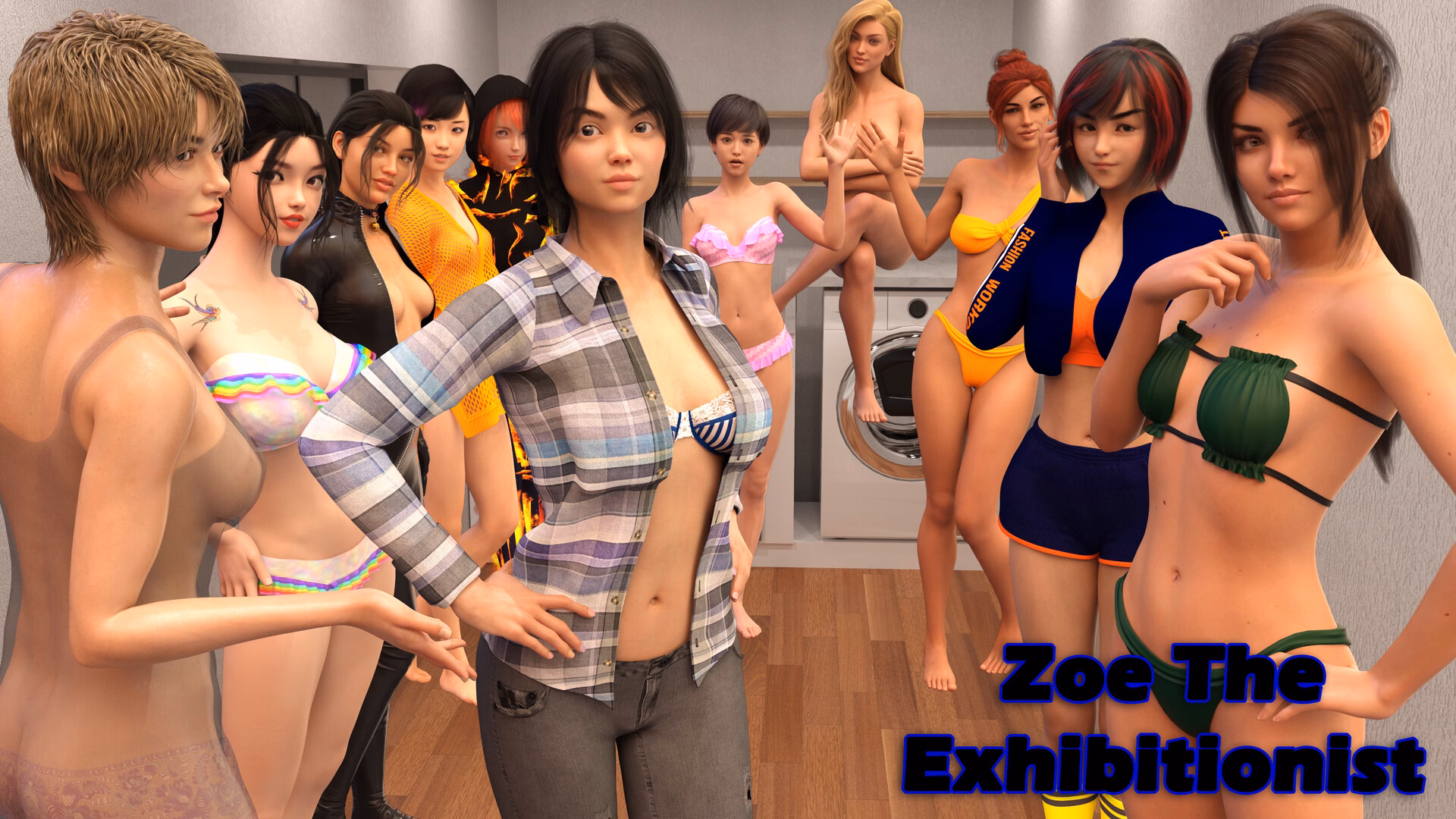 露出调教：暴露狂佐伊的全裸危机（Zoe the Exhibitionist）Final 部分汉化