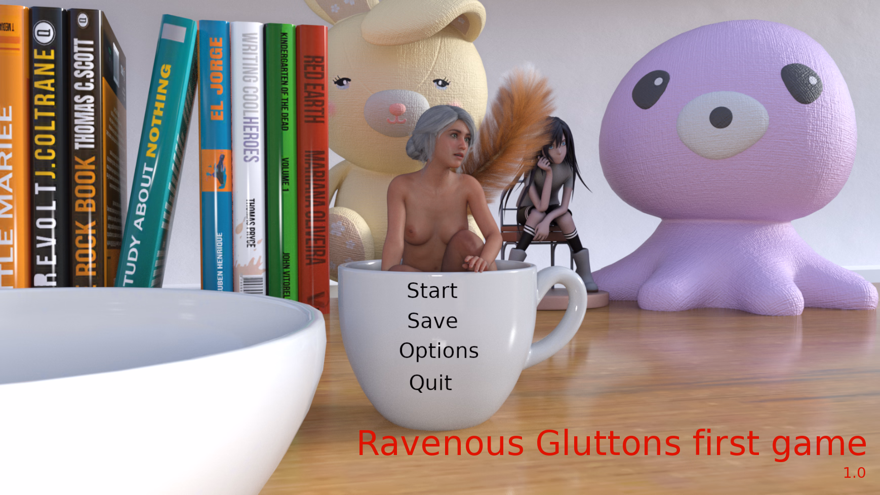 贪食欲魔：毛茸茸的触感（Ravenous Gluttons first game）v1.1 精翻汉化