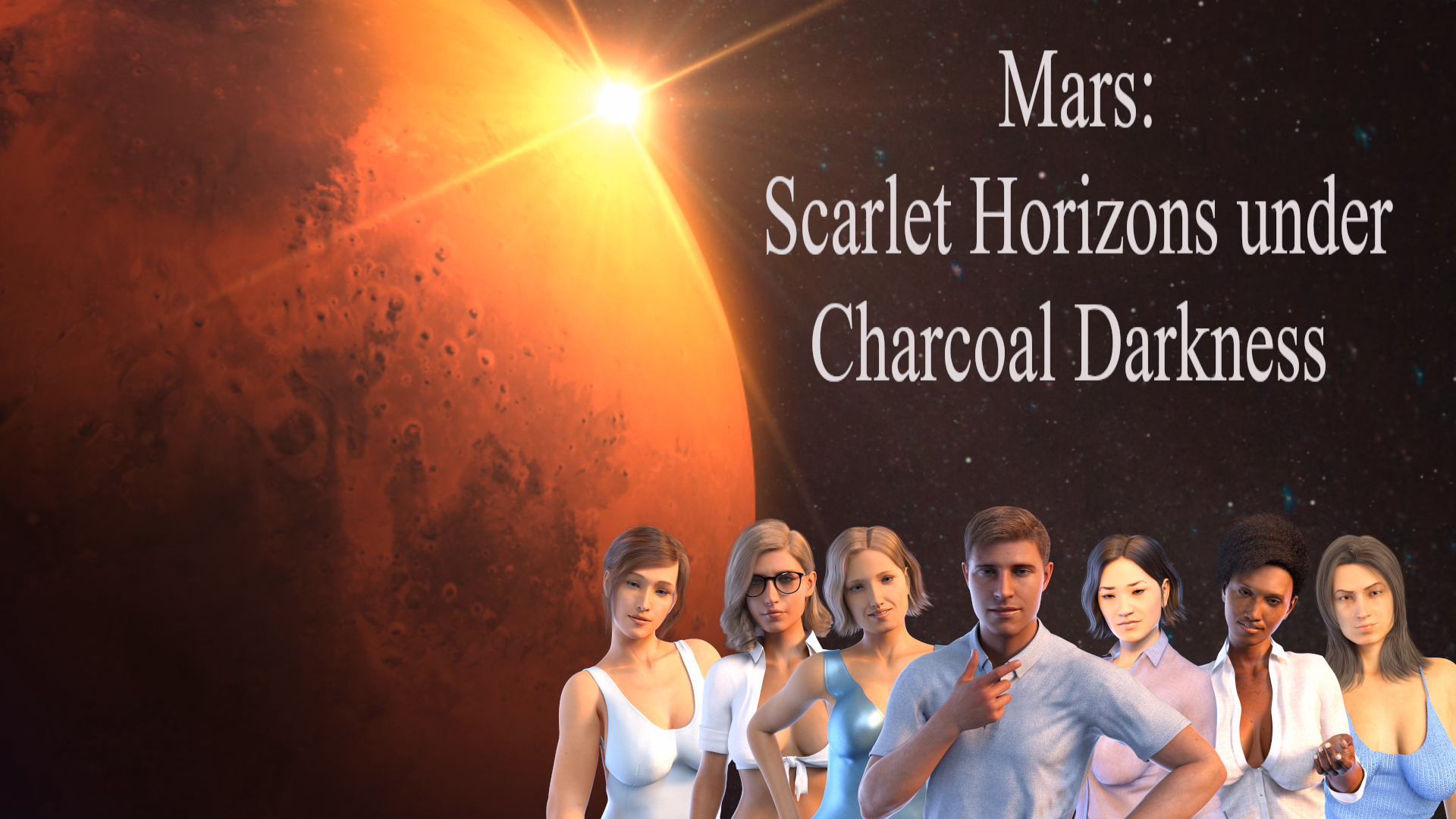 火星后宫：太空舱内的淫乱生存（Mars: Scarlet Horizons Under Charcoal Darkness）v1.06 精翻汉化