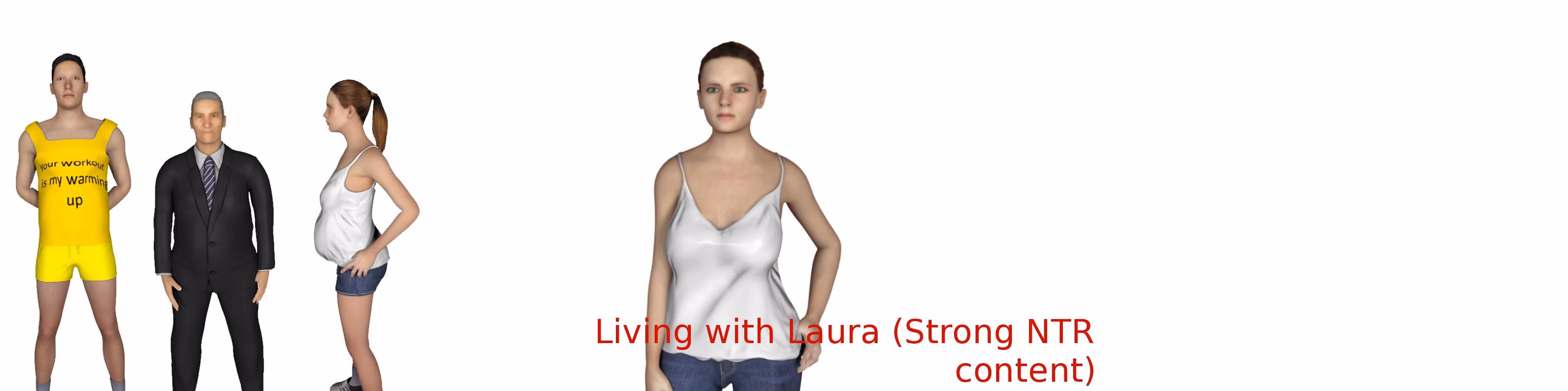 同居诱惑：开发开放的劳拉（Living with Laura）v0.3 精翻汉化