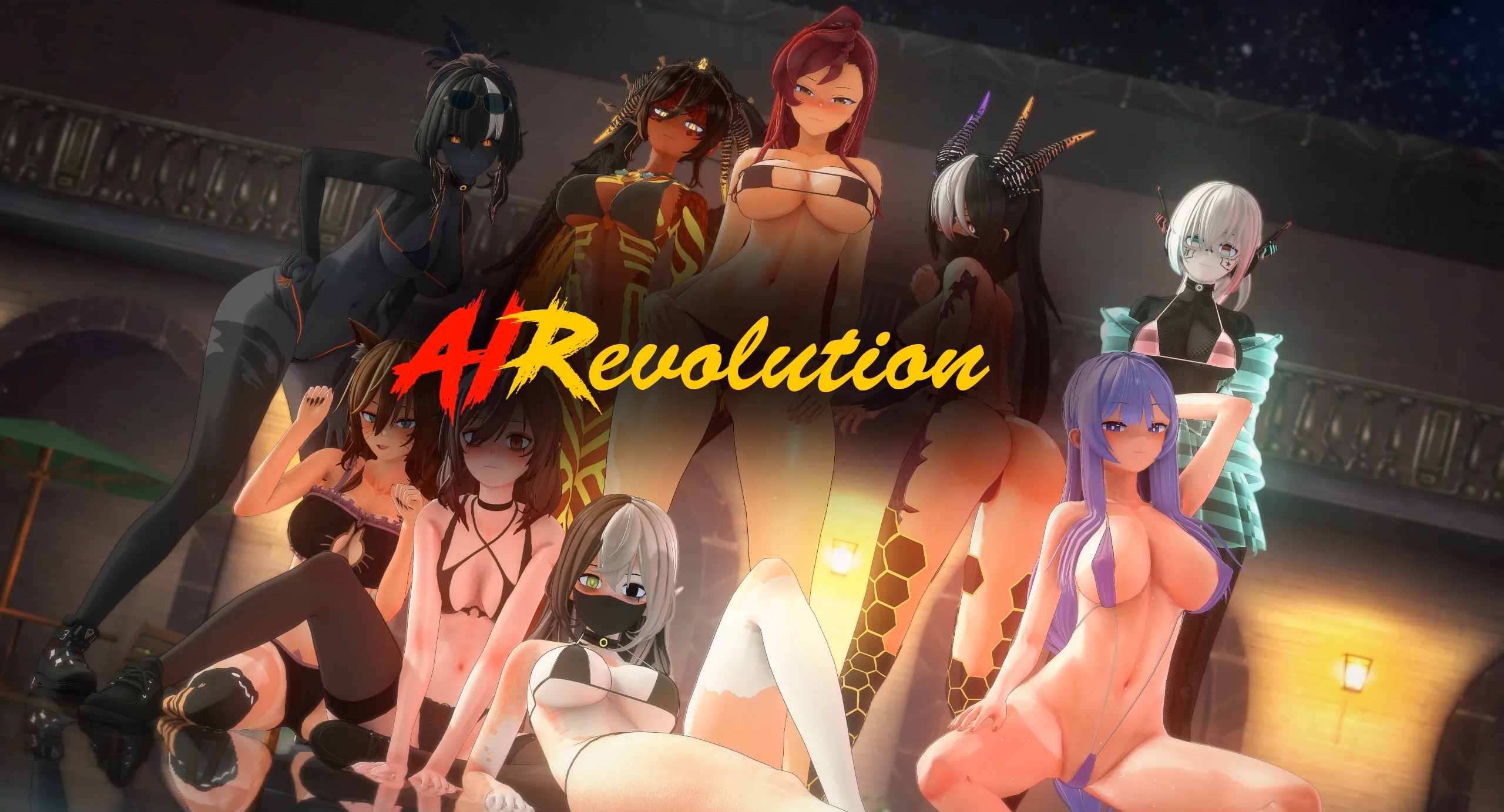 仿生人后宫：AI革命（AIRevolution）v0.3.8 精翻汉化