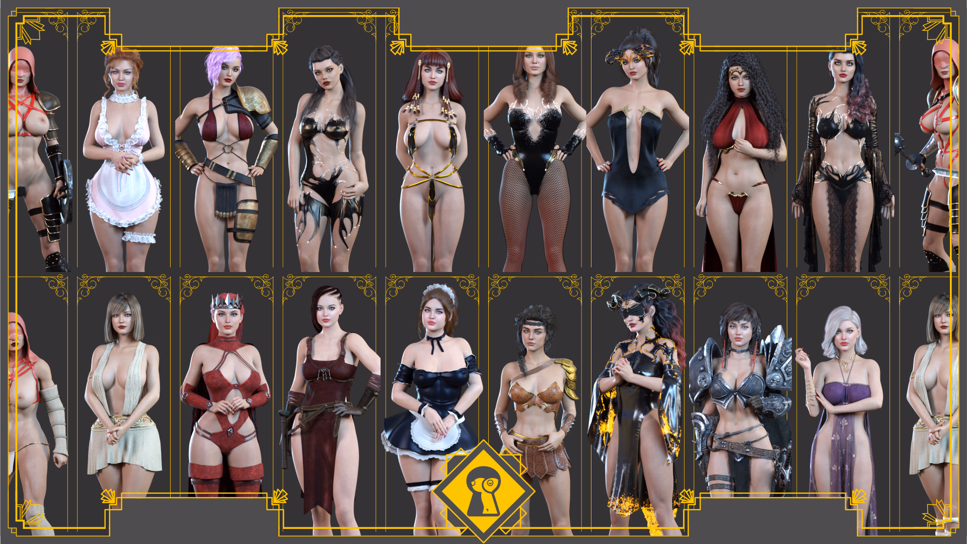 塔姆里之门：野蛮人的肉欲冒险（The Gate of Thamri）v1.0 精翻汉化