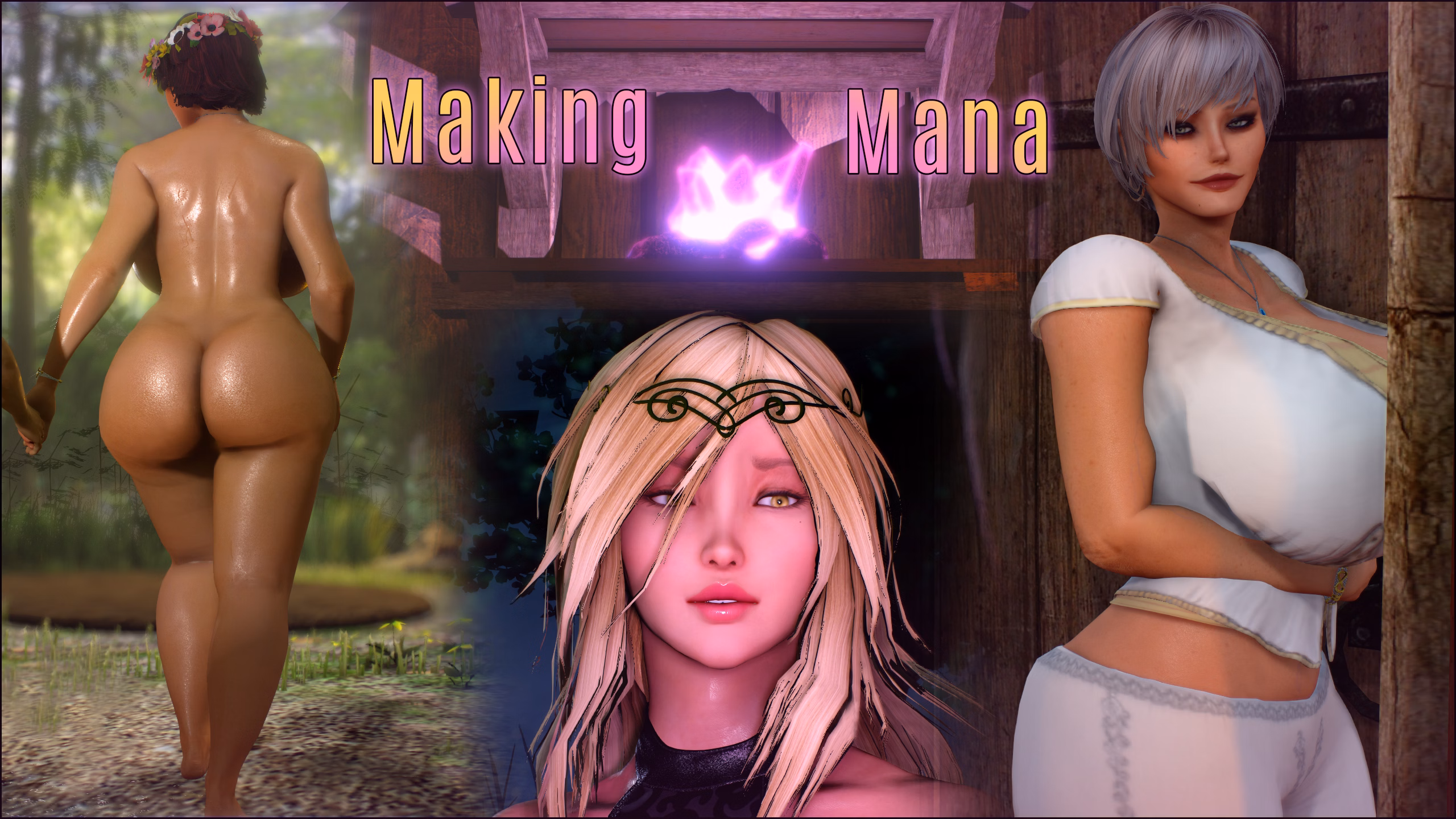 魔力榨取：森林深处的淫乱隐居（Making Mana）v1.2 Full 精翻汉化