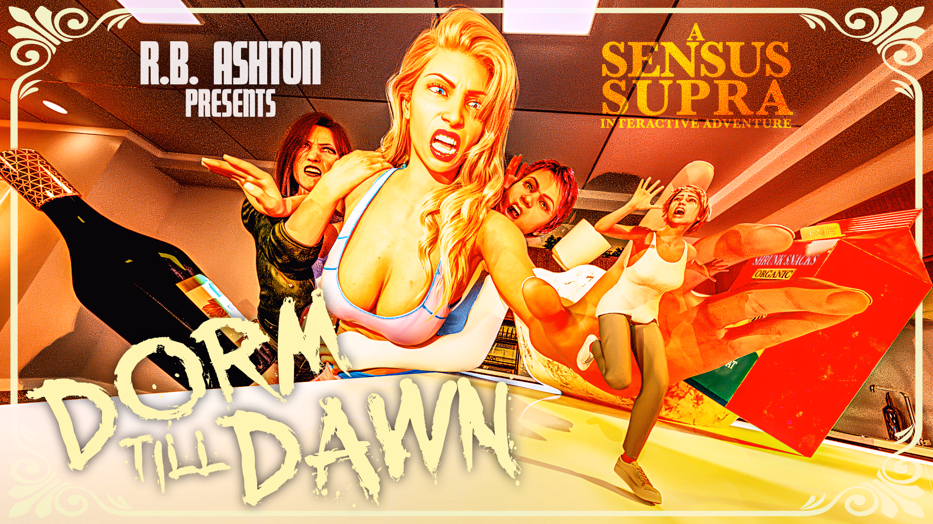 破晓宿舍：巨乳女子学院的惊魂夜（Dorm till Dawn）v1.0 Demo 精翻汉化
