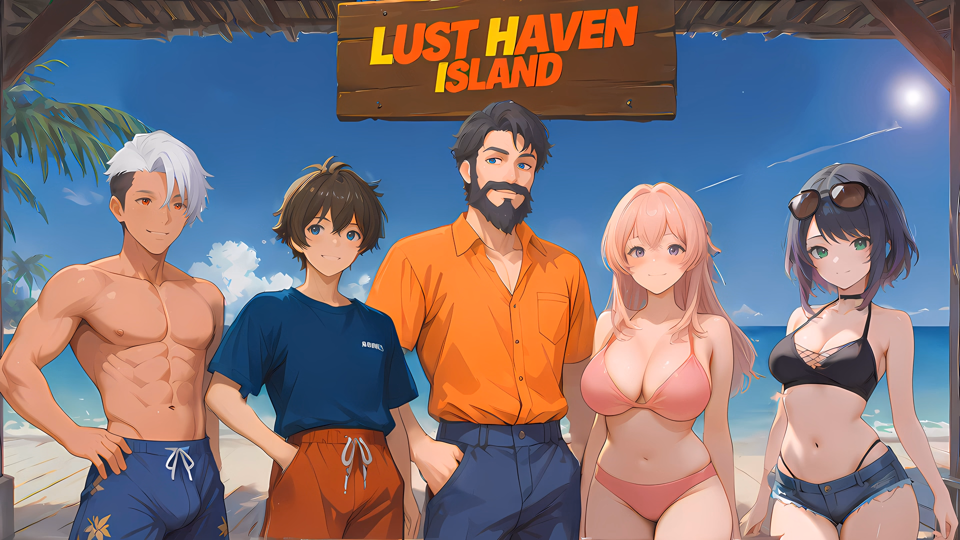 欲望避风港：禁忌海岸的NTR（Lust Haven Island! Forbidden Shores）v0.3 精翻汉化