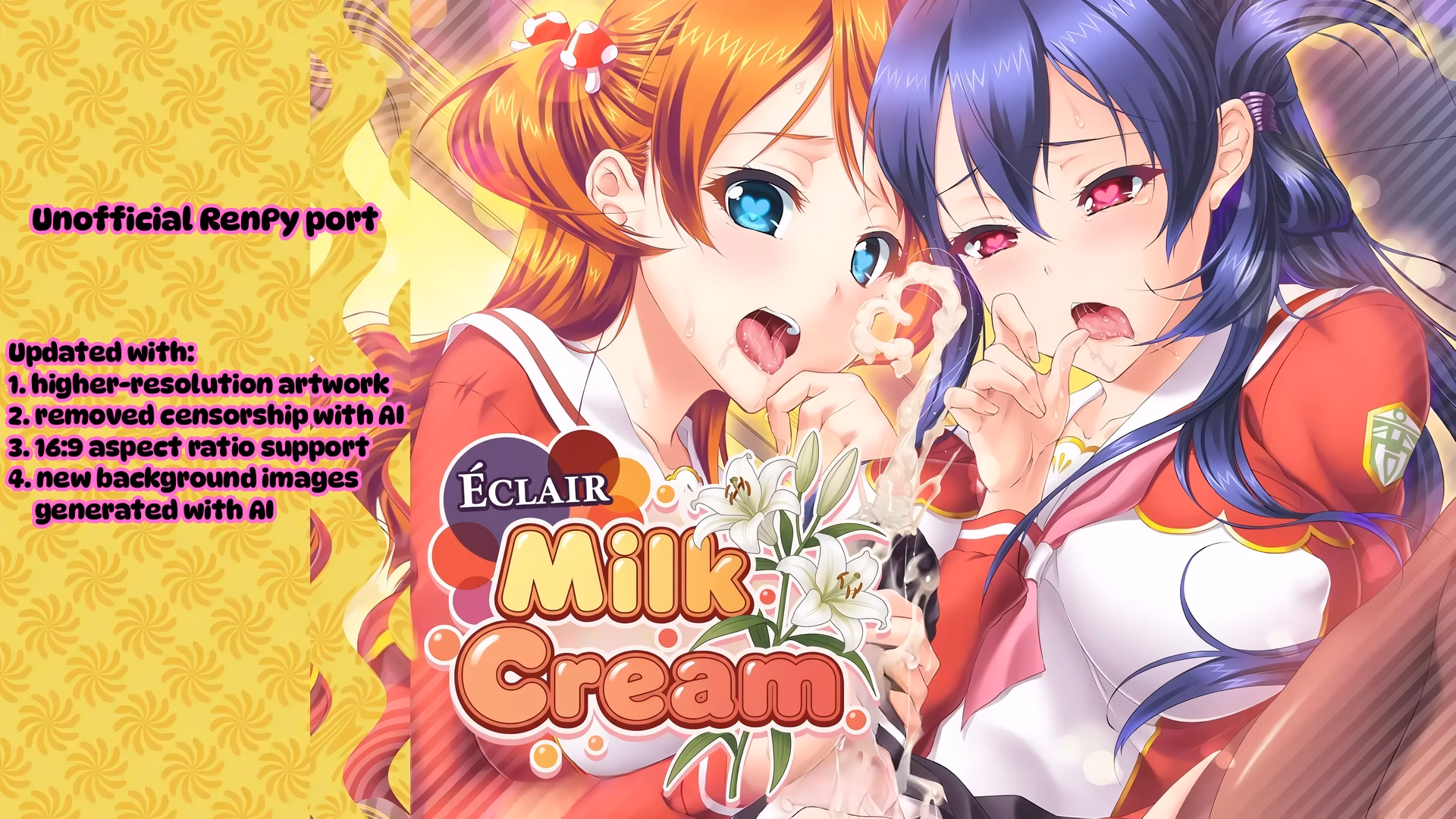 闪电泡芙：扶她暗恋日记（Eclair Milk Cream）v1.1 部分汉化