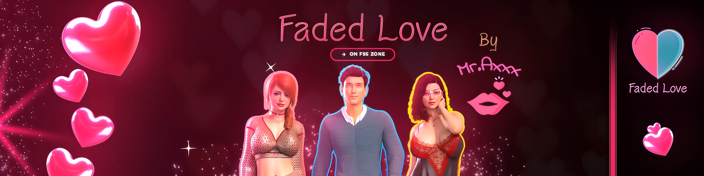 褪色的爱：失忆男的猎艳之旅（Faded Love）Ch.1 v0.1 精翻汉化