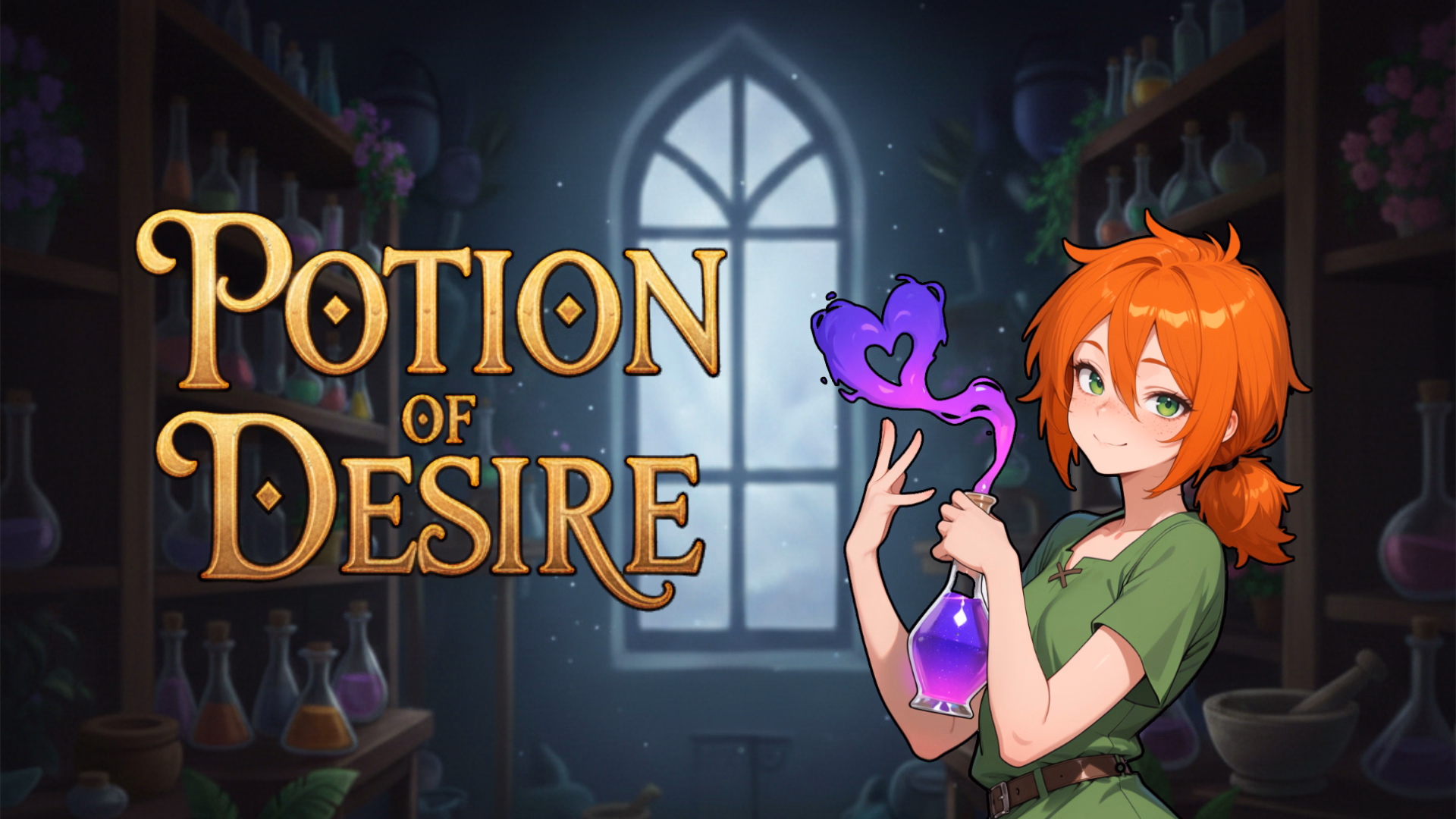 欲望魔药：贫乳炼金术士的堕落（Potion of Desire）v0.4 精翻汉化