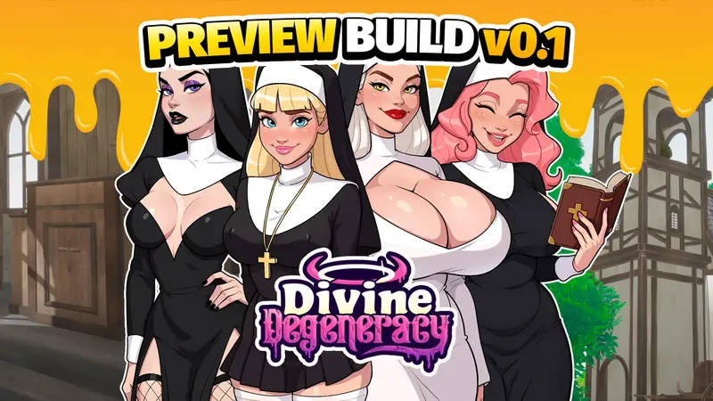 神圣堕落：偏远小镇的肉欲布道（Divine Degeneracy）v1.0 Full 精翻汉化