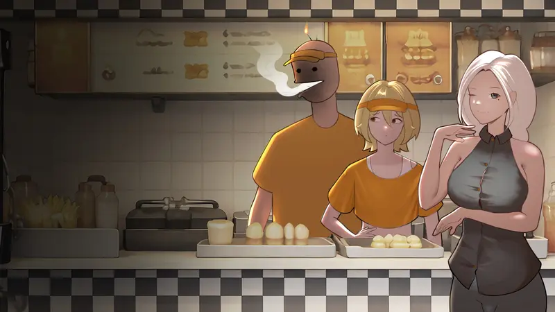 阿维利斯汉堡：打工妹的潜规则（Avelis Burger）demo 精翻汉化