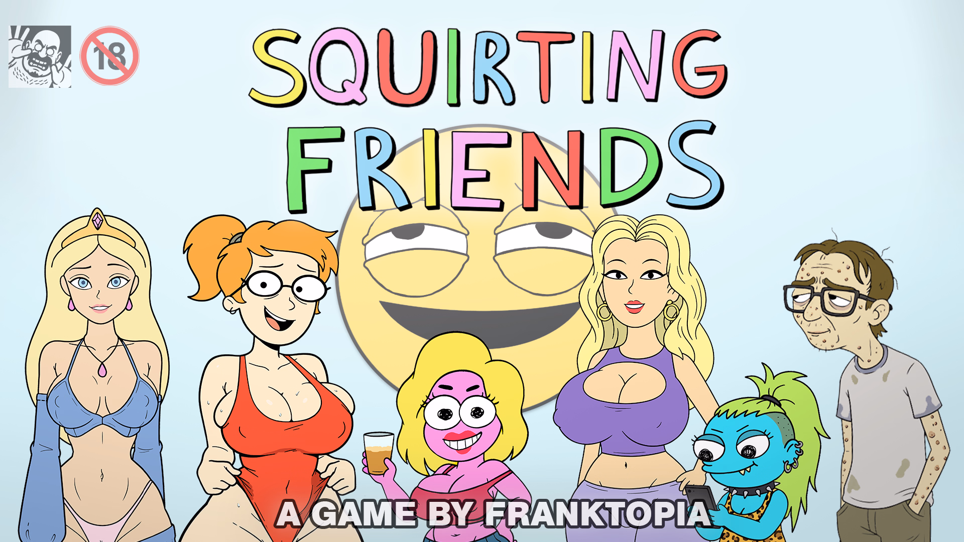 潮吹老友记：荒诞淫乱大乱交（Squirting Friends）v0.1 精翻汉化