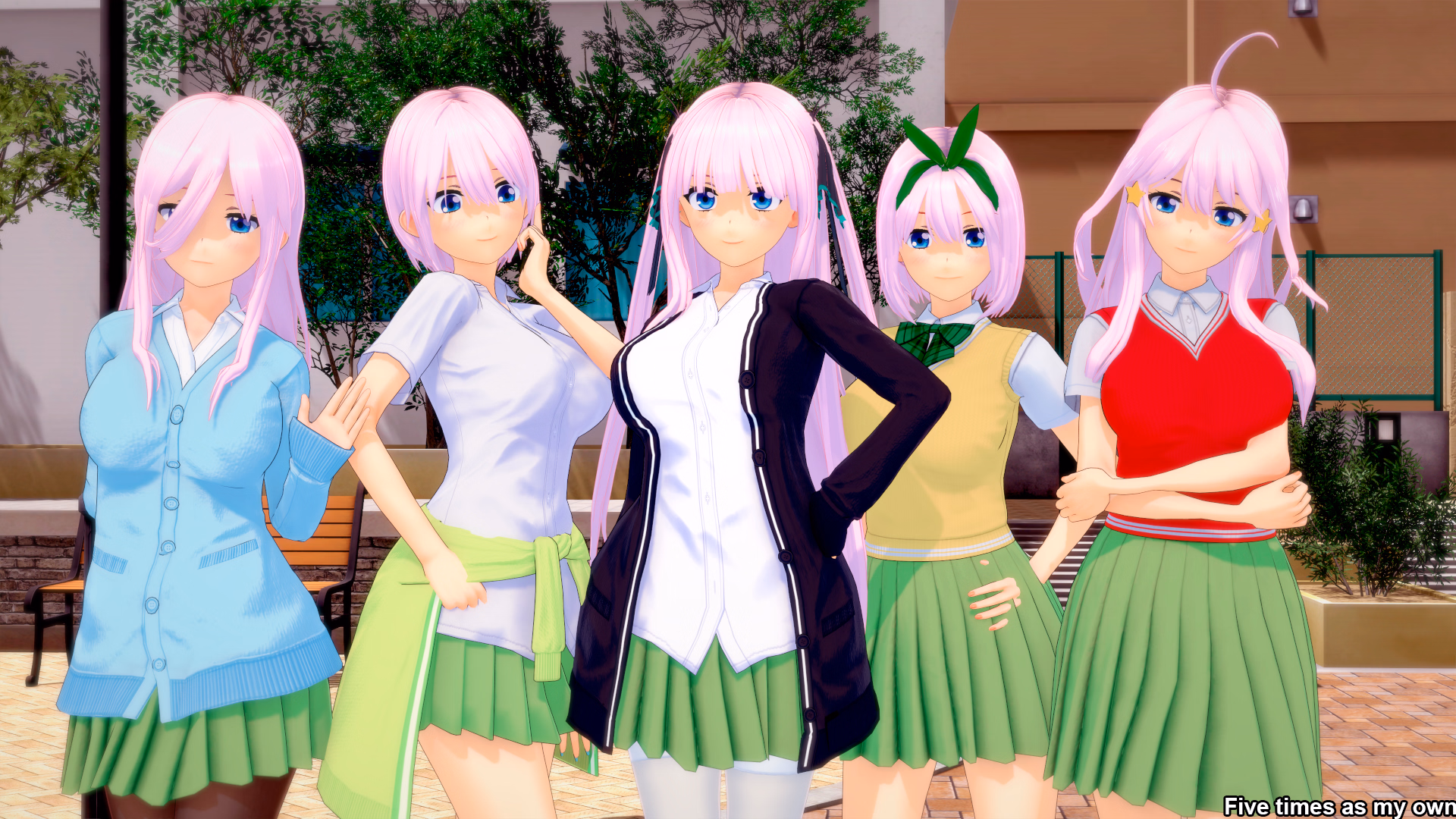 五等分的欲望：中野五姐妹的调教（Five Times as My Own）v0.0.1 精翻汉化