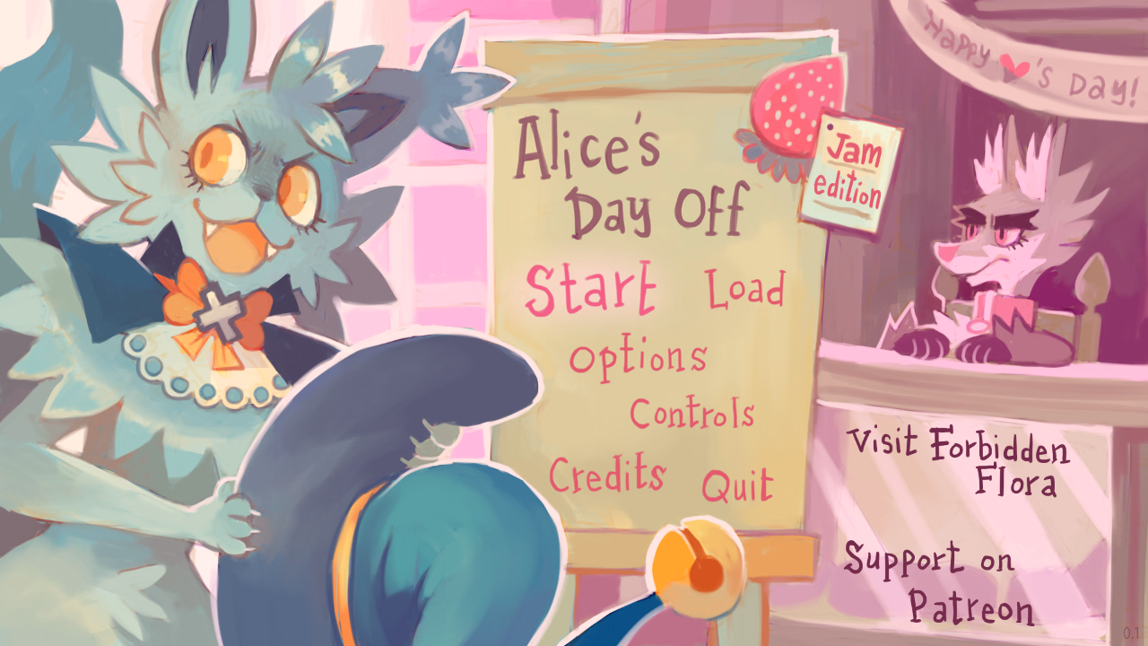 爱丽丝的休息日：情趣女巫的秘密（Alice's Day Off）Demo 精翻汉化