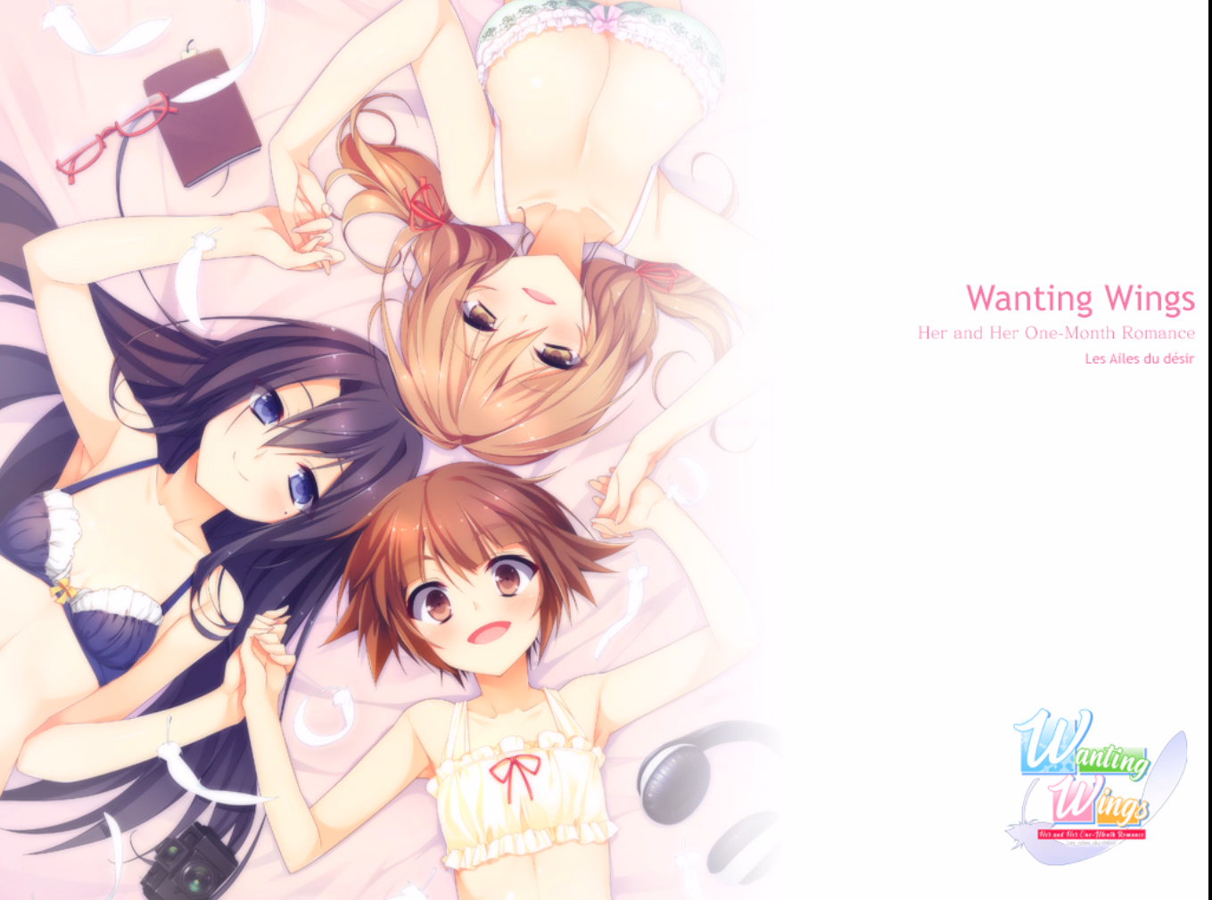 渴望双翼：三少女的百合肉欲缠绵（Wanting Wings: Her and Her Romance!）Final 精翻汉化
