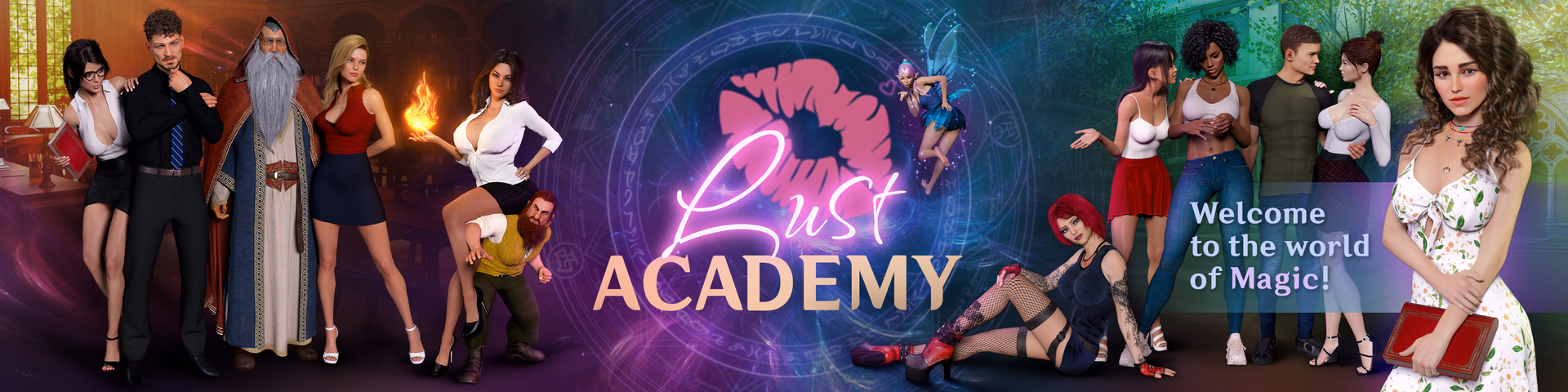 欲望学院：魔法后宫（Lust Academy）S4 v4.10.2a DLCs 精翻汉化