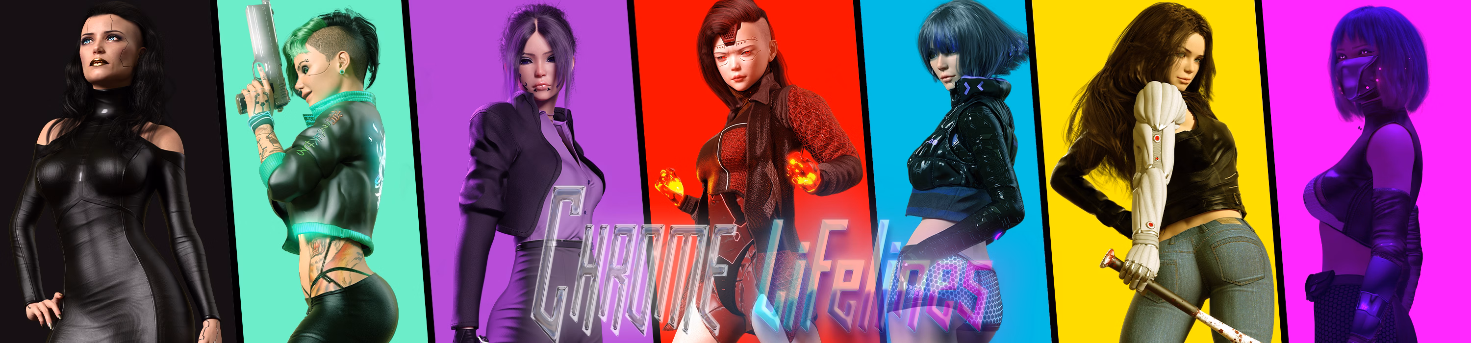 霓虹欲都：绝命佣兵的后宫（Chrome Lifelines-Chapter 1）Ch 1 Part 2 精翻汉化