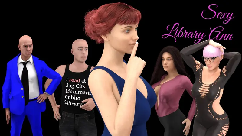 性感图书管理员安：巨乳图书馆的淫乱日常（Sexy Library Ann）S1E1 精翻汉化