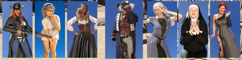 狂野西部：淫荡警长的风流小镇（A Lewd Detective in Wild West）v0.3 精翻汉化