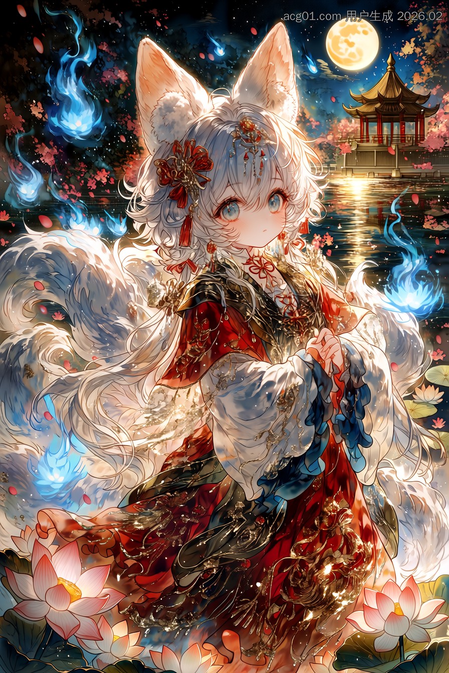 [SSSR] 月狐灵珑「莲火映月之神巫」